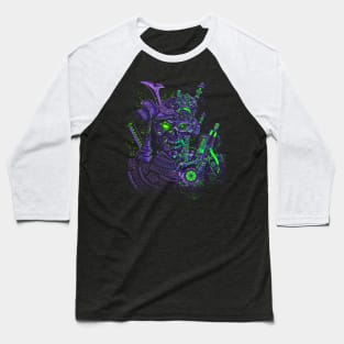 Robotic Samurai Baseball T-Shirt